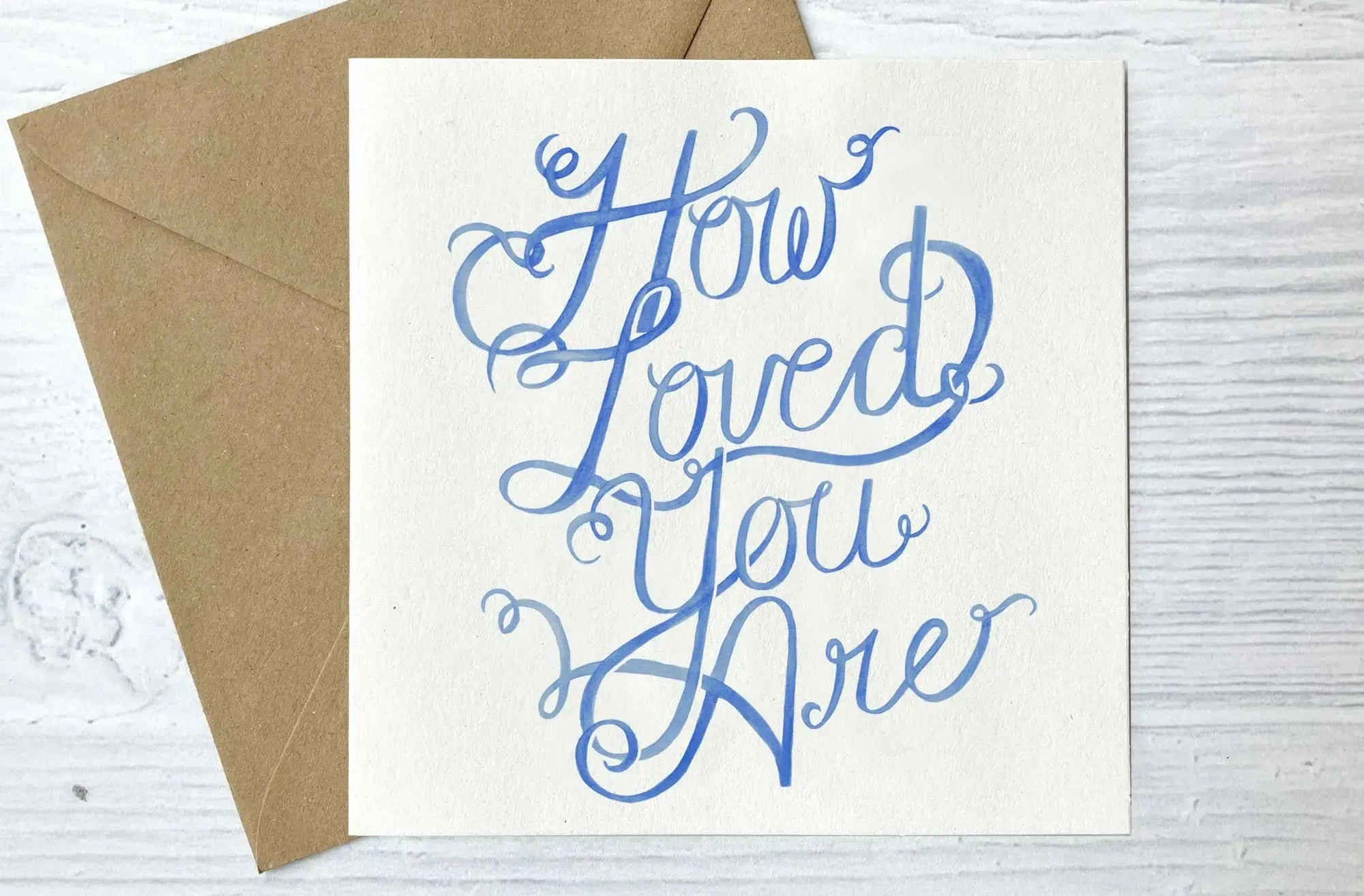 100% Recycled Greeting Card fiadhandfinn