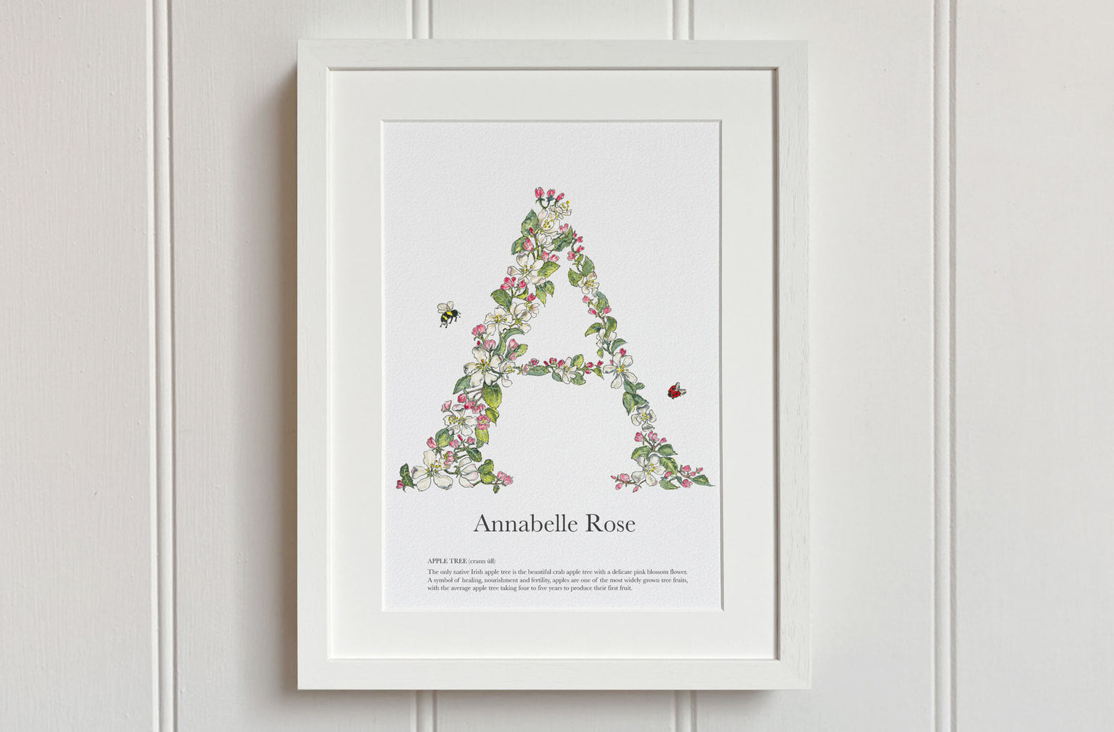Native Irish Floral Alphabet fiadhandfinn