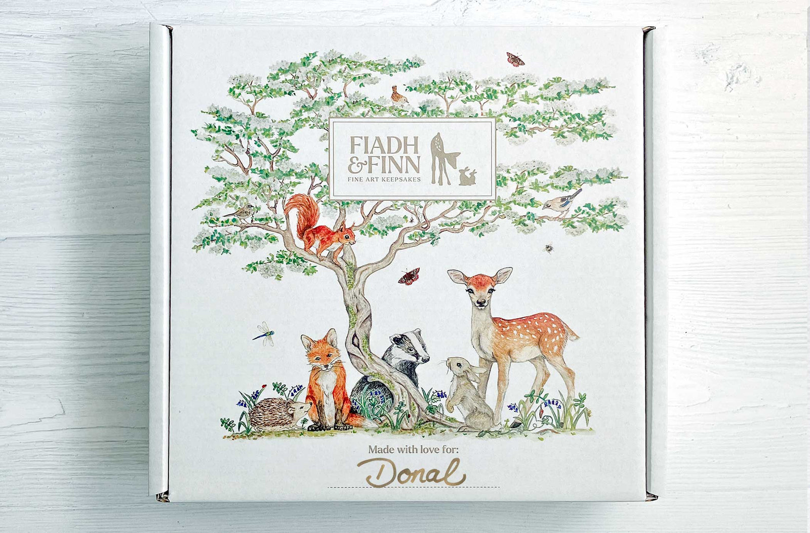 Irish Made Baby Gift Box Sets - fiadhandfinn