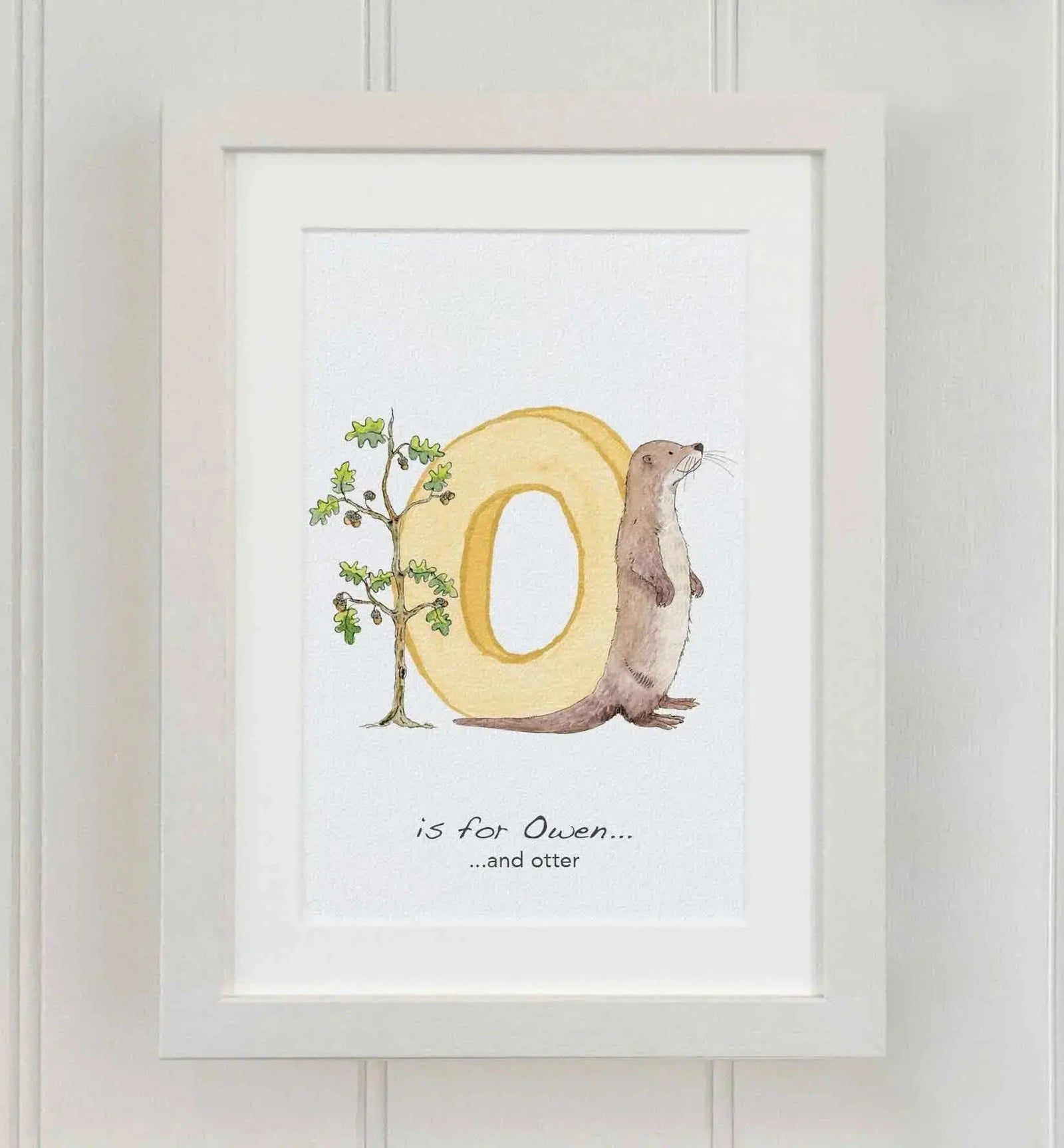 Natural Ireland Alphabet Letters - fiadhandfinn