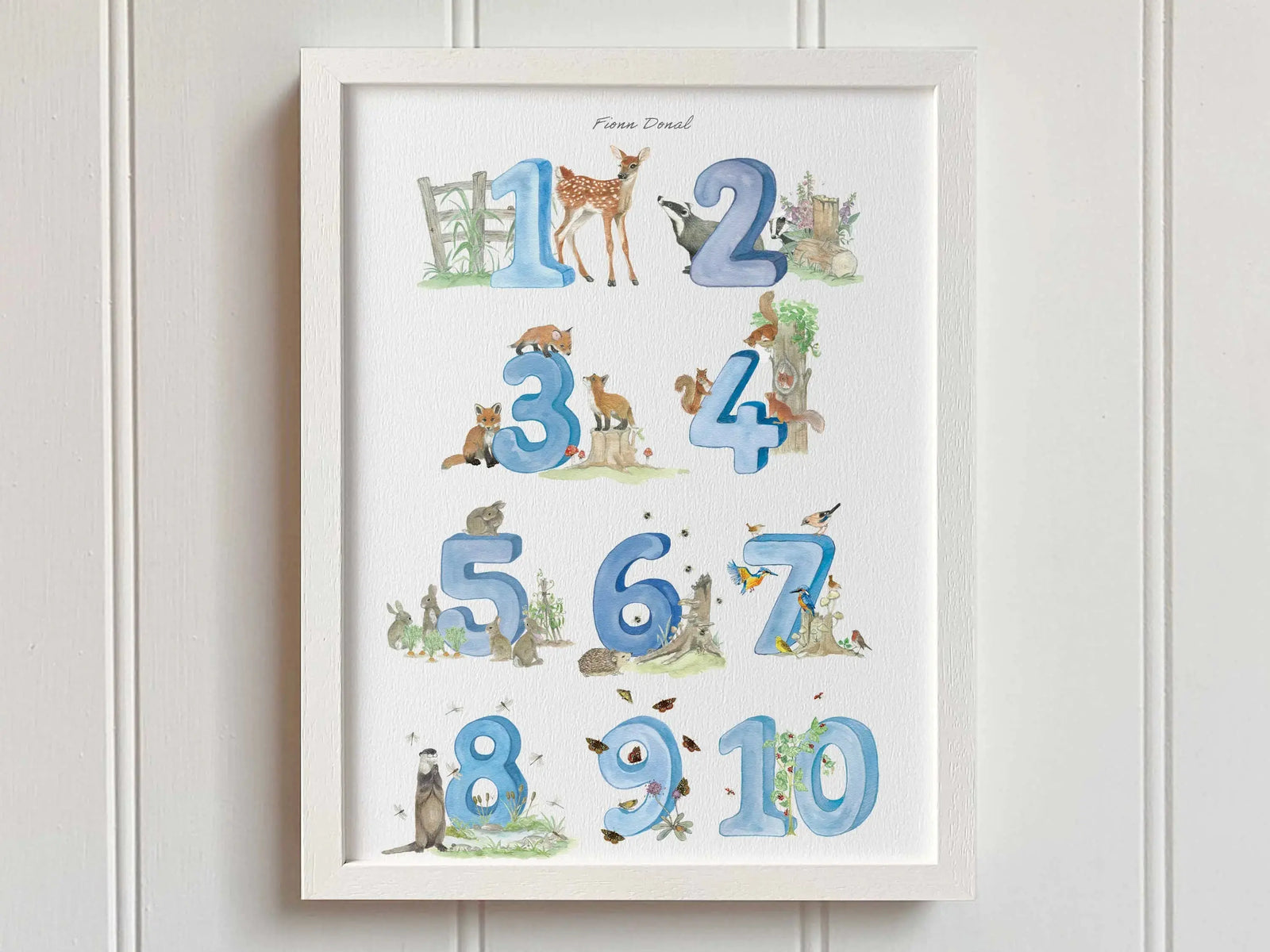 Natural Ireland Numbers - fiadhandfinn