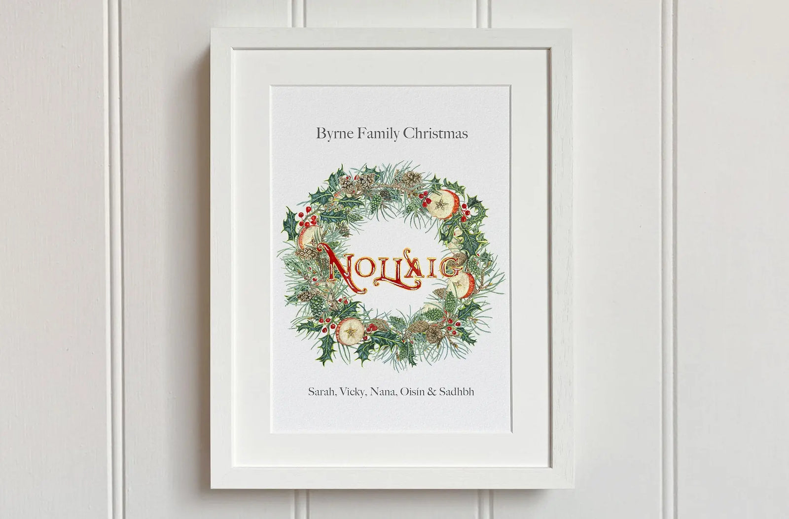 Nollaig Irish Winter Wreath Fiadh&Finn