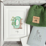 Alphabet Letter Baby Gift Box Set (Forest)