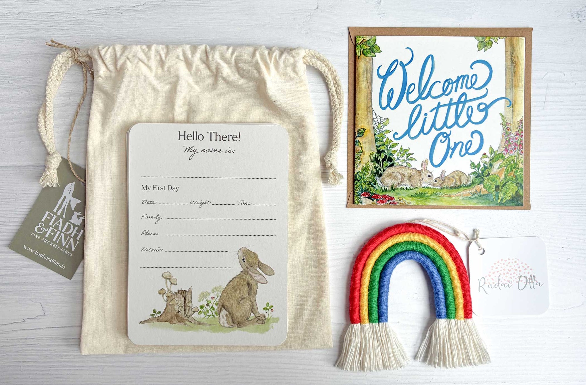The Newborn Welcome Baby Gift Box Fiadh&Finn