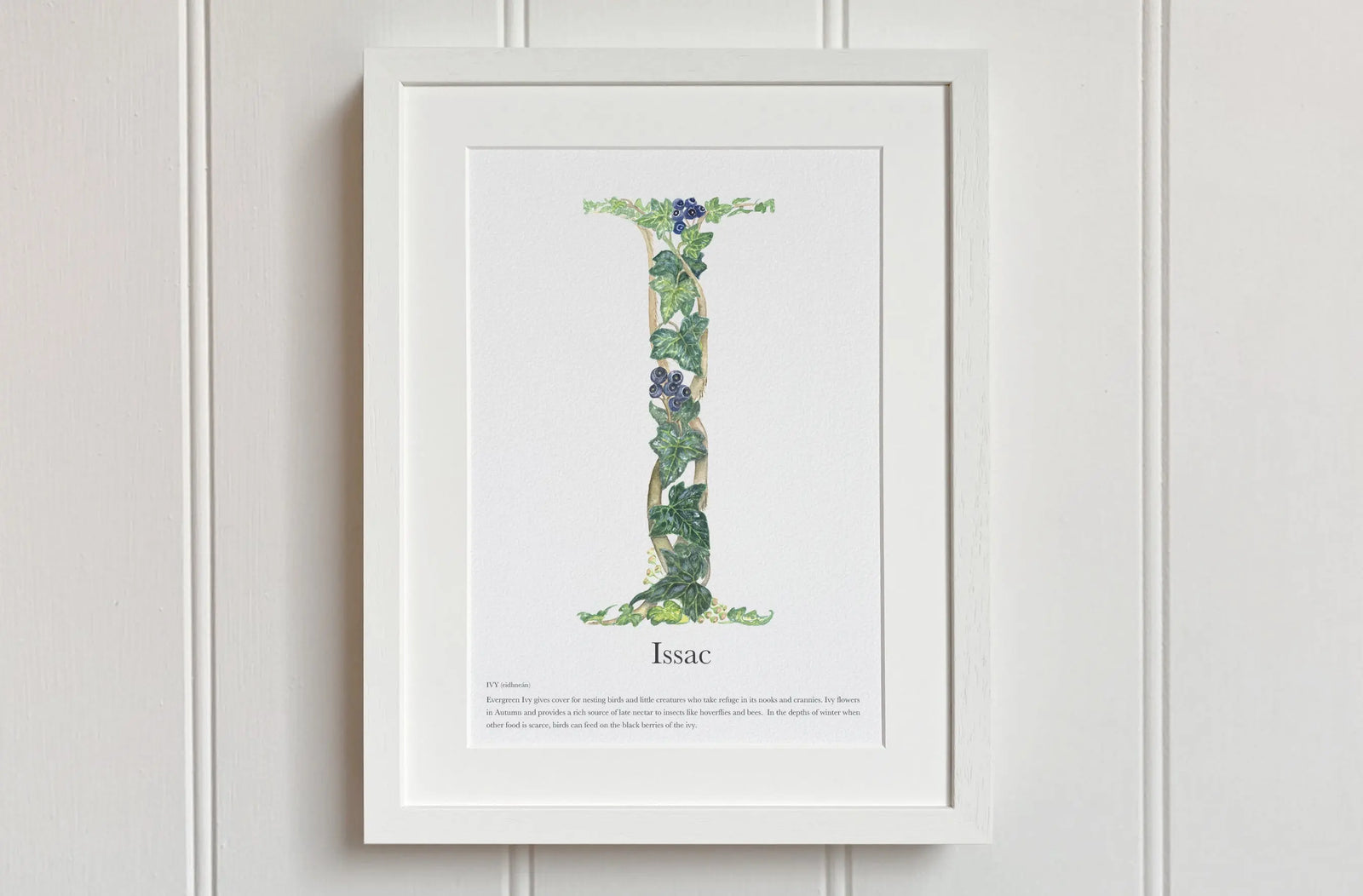Native Irish Floral Alphabet I Fiadh&Finn