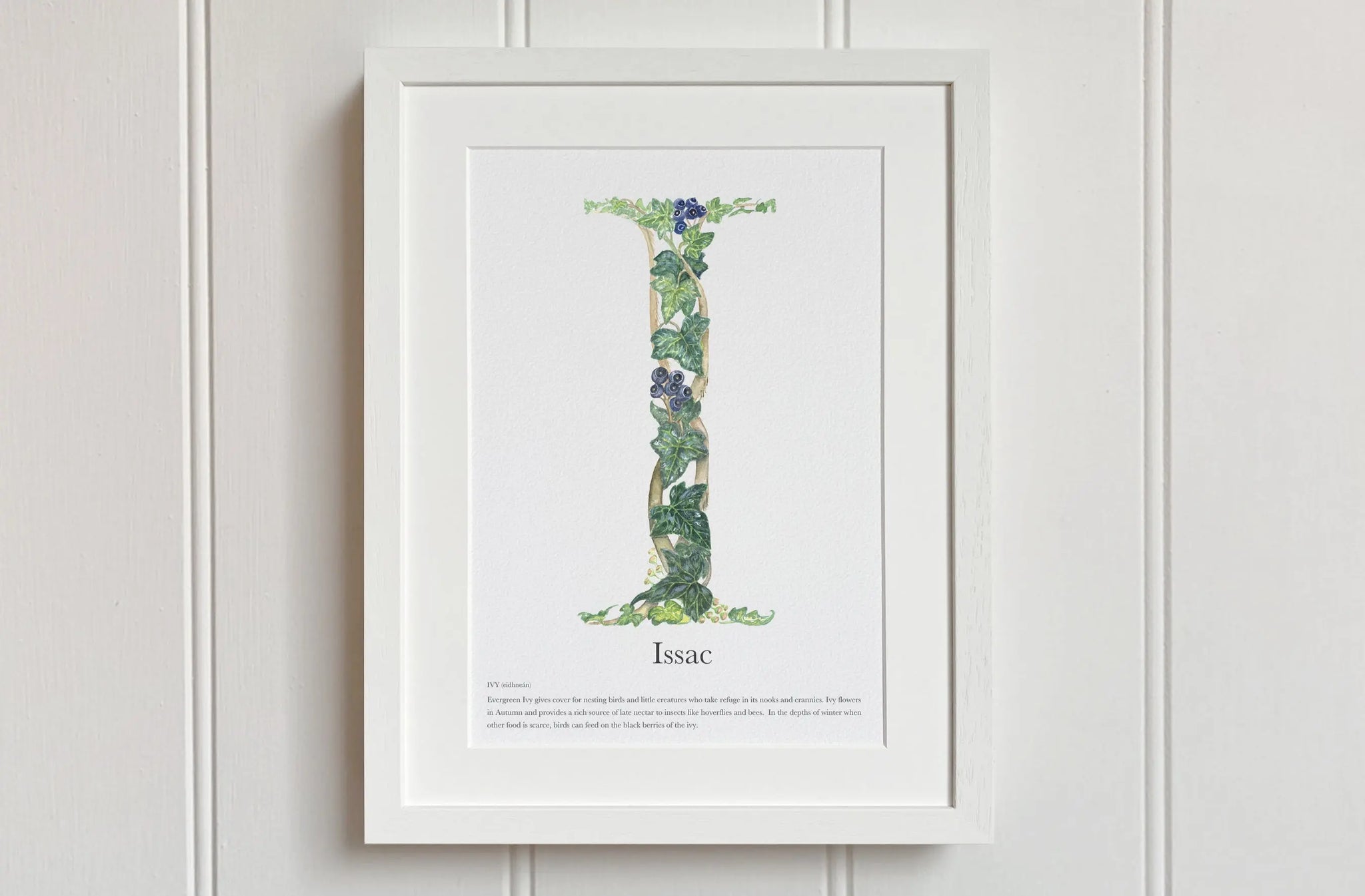 Native Irish Floral Alphabet I Fiadh&Finn