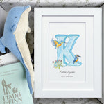 Little HDolphin and Alphabet Letter Baby Gift Box Fiadh&Finn