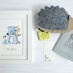 Little Hedgehog and Alphabet Letter Baby Gift Box Fiadh&Finn