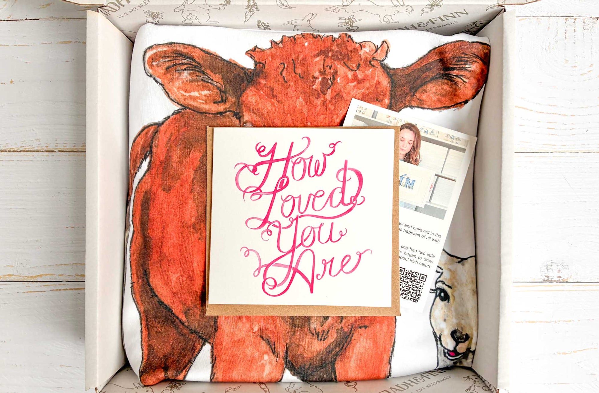 Suan, The Farm Gate, Organic Cotton Blanket Gift Box fiadhandfinn
