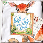 Suan, Woodland Friends, Organic Cotton Blanket Gift Box fiadhandfinn