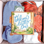Suan, Farm Gate Organic Baby Blanket & Accessories Gift Box (Sky)