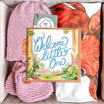 Suan, Farm Gate Organic Baby Blanket & Accessories Gift Box (Rose) Fiadh&Finn