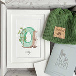 Alphabet Letter Baby Gift Box Set (Forest) - fiadhandfinn