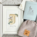 Alphabet Letter Baby Gift Box Set (Natural) - fiadhandfinn