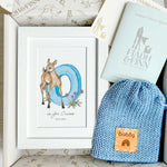 Alphabet Letter Baby Gift Box Set (Sky) - fiadhandfinn