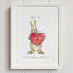 Big Love Heart Print - fiadhandfinn