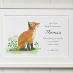 Holy Communion Fox Cub Print - fiadhandfinn
