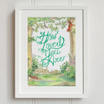 How Loved You Are Print - fiadhandfinn