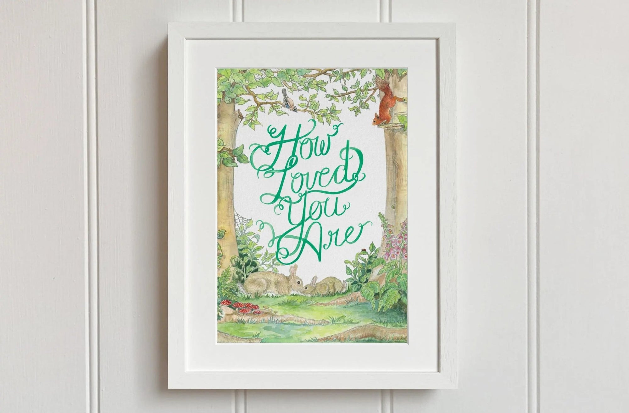 How Loved You Are Print - fiadhandfinn