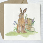 Irish Wildlife Greeting Cards, Set of 5 Hare - fiadhandfinn