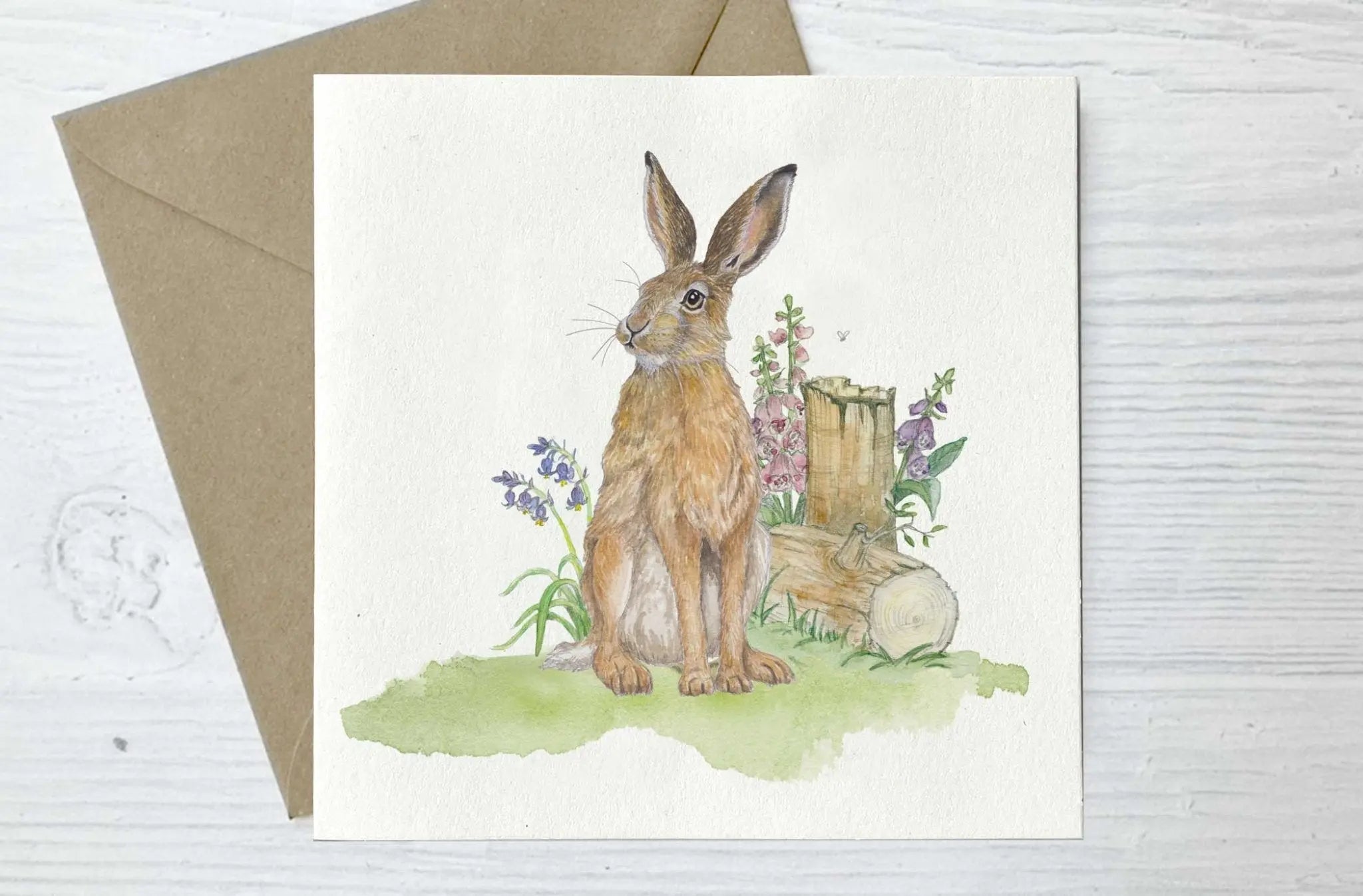 Irish Wildlife Greeting Cards, Set of 5 Hare - fiadhandfinn