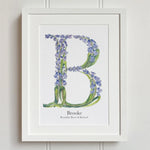 Native Irish Floral Alphabet B - fiadhandfinn
