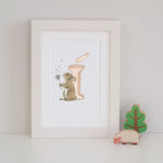 Natural Ireland Alphabet Letter Irish Language (Natural) - fiadhandfinn