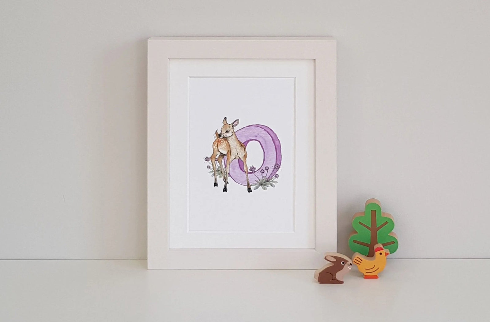 Natural Ireland Alphabet Letter Irish Language (Pastels) - fiadhandfinn