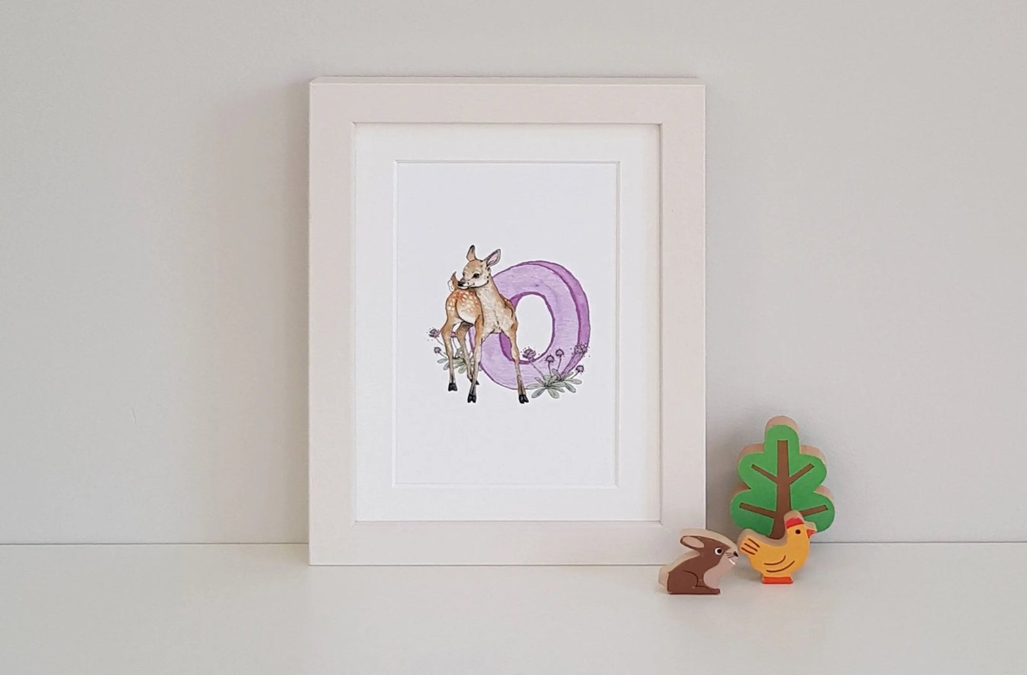 Natural Ireland Alphabet Letter Irish Language (Pastels) - fiadhandfinn