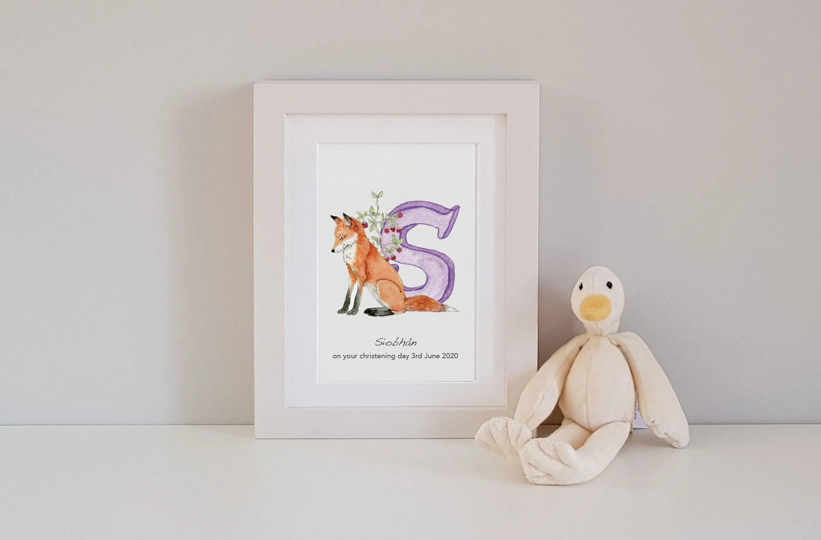 Natural Ireland Alphabet Letter Irish Language (Violet) - fiadhandfinn