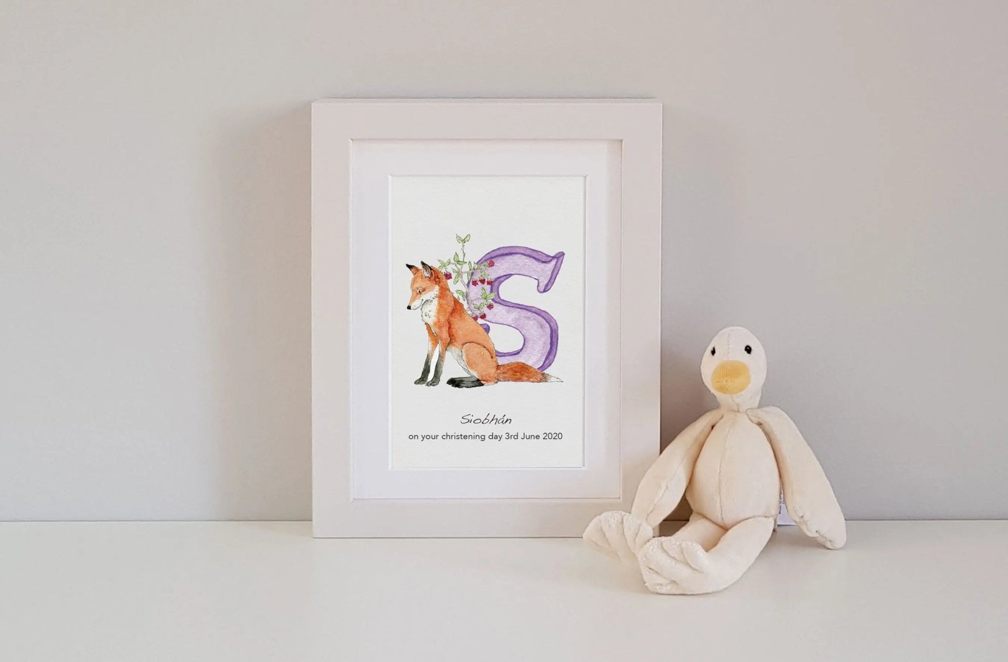 Natural Ireland Alphabet Letter Irish Language (Violet) - fiadhandfinn