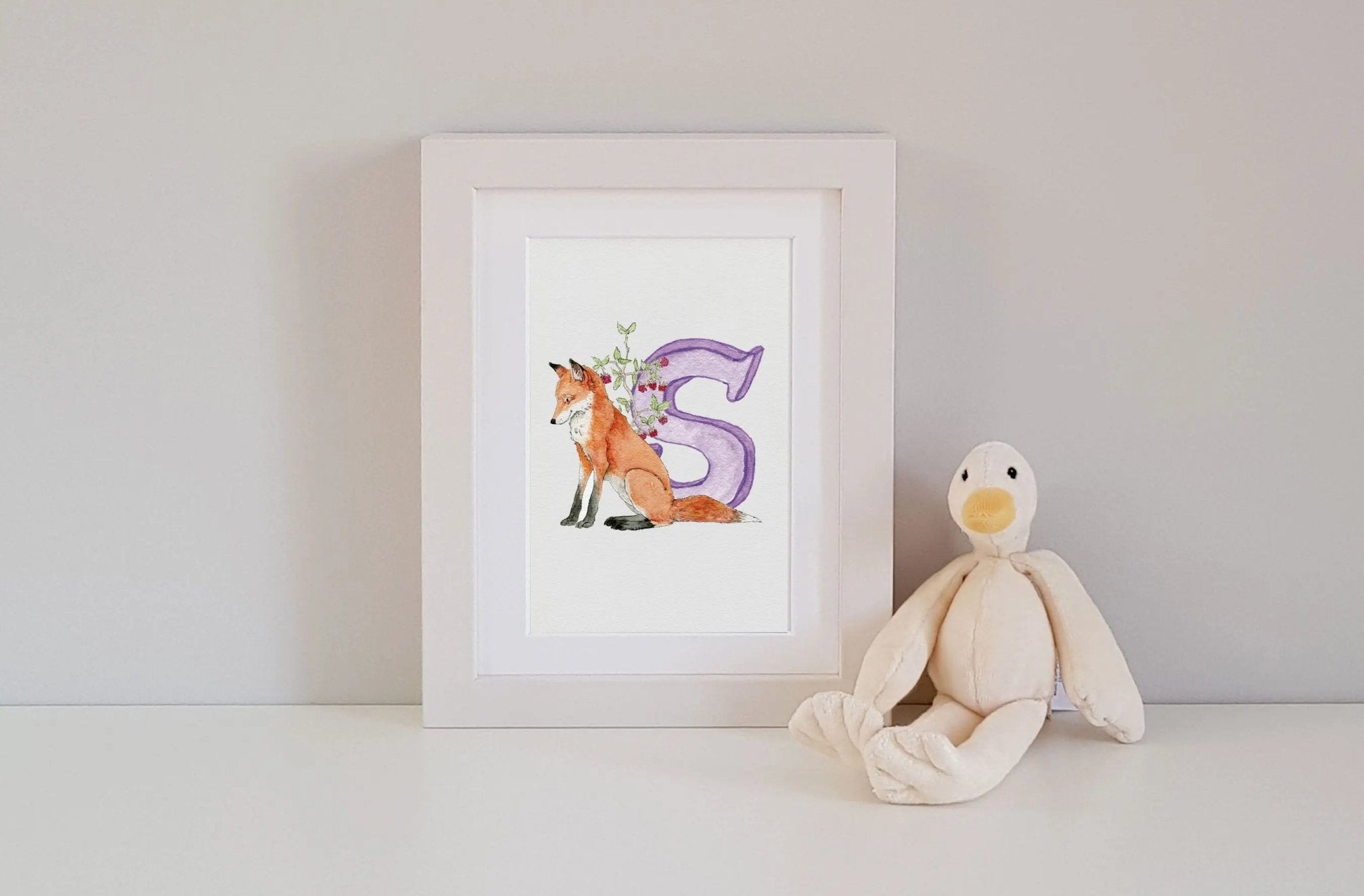 Natural Ireland Alphabet Letter Irish Language (Violet) - fiadhandfinn