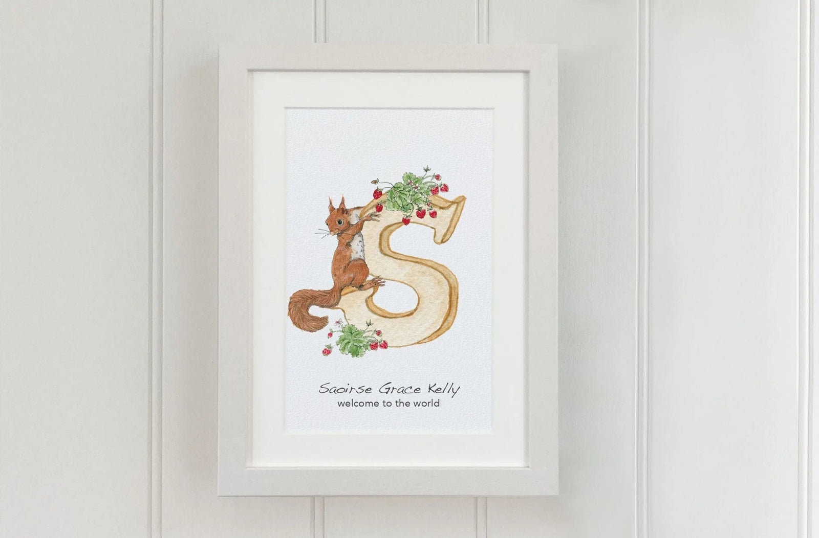 Natural Ireland Alphabet Letter (Natural Mix) - fiadhandfinn