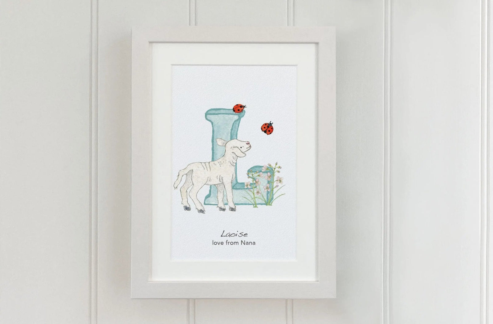 Natural Ireland Alphabet Letter (Pastels) - fiadhandfinn