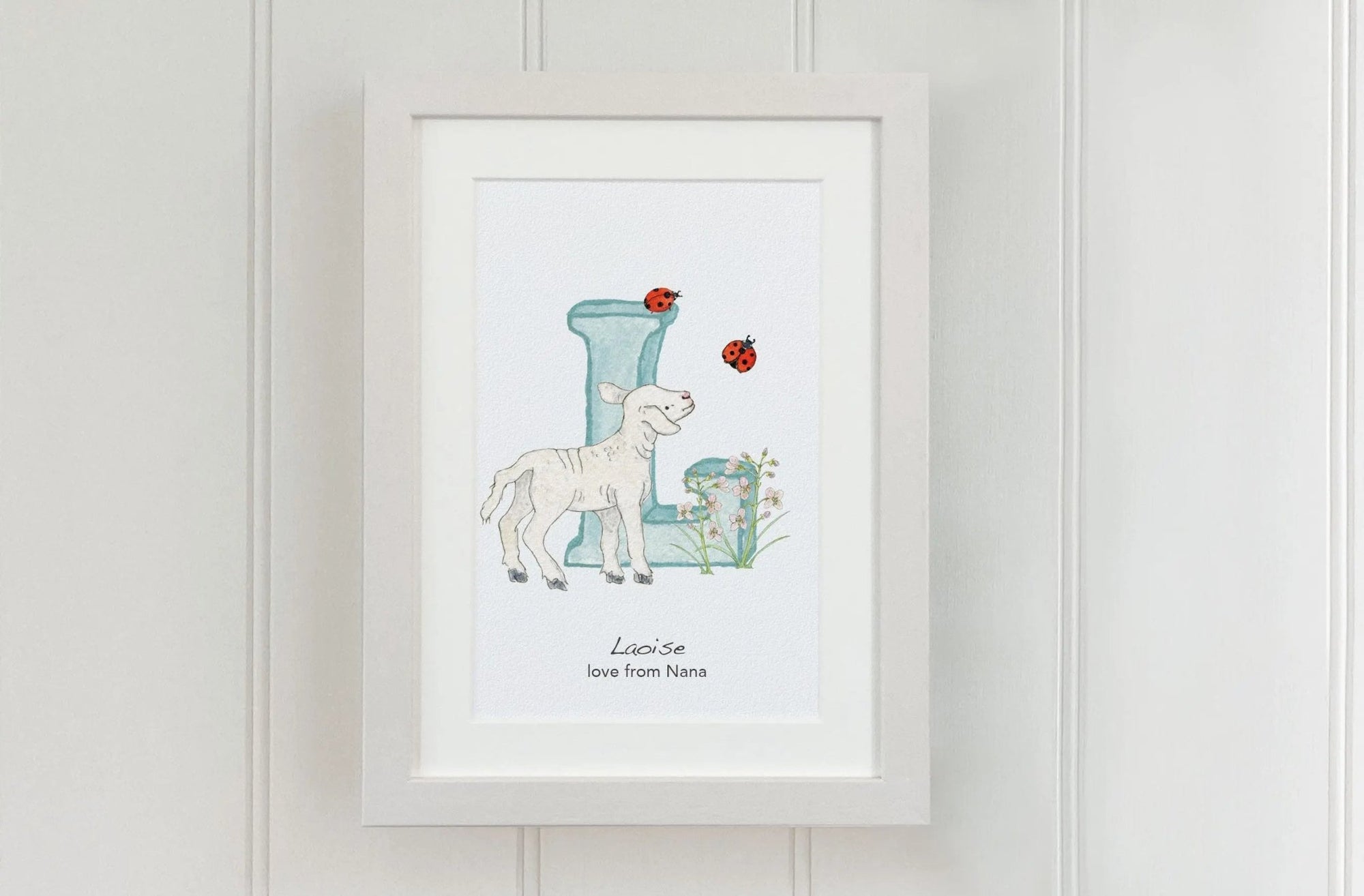 Natural Ireland Alphabet Letter (Pastels) - fiadhandfinn