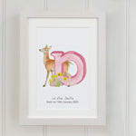 Natural Ireland Alphabet Letter (Rose) - fiadhandfinn