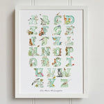 Natural Ireland Alphabet Print (Forest) - fiadhandfinn