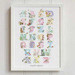 Natural Ireland Alphabet Print (Pastels) - fiadhandfinn
