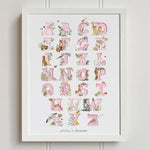 Natural Ireland Alphabet Print (Rose) - fiadhandfinn