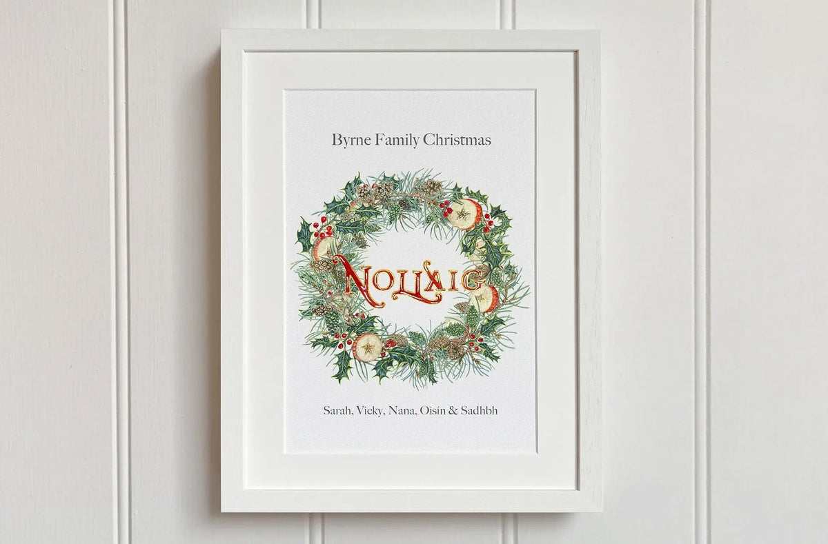Nollaig Irish Winter Wreath - fiadhandfinn