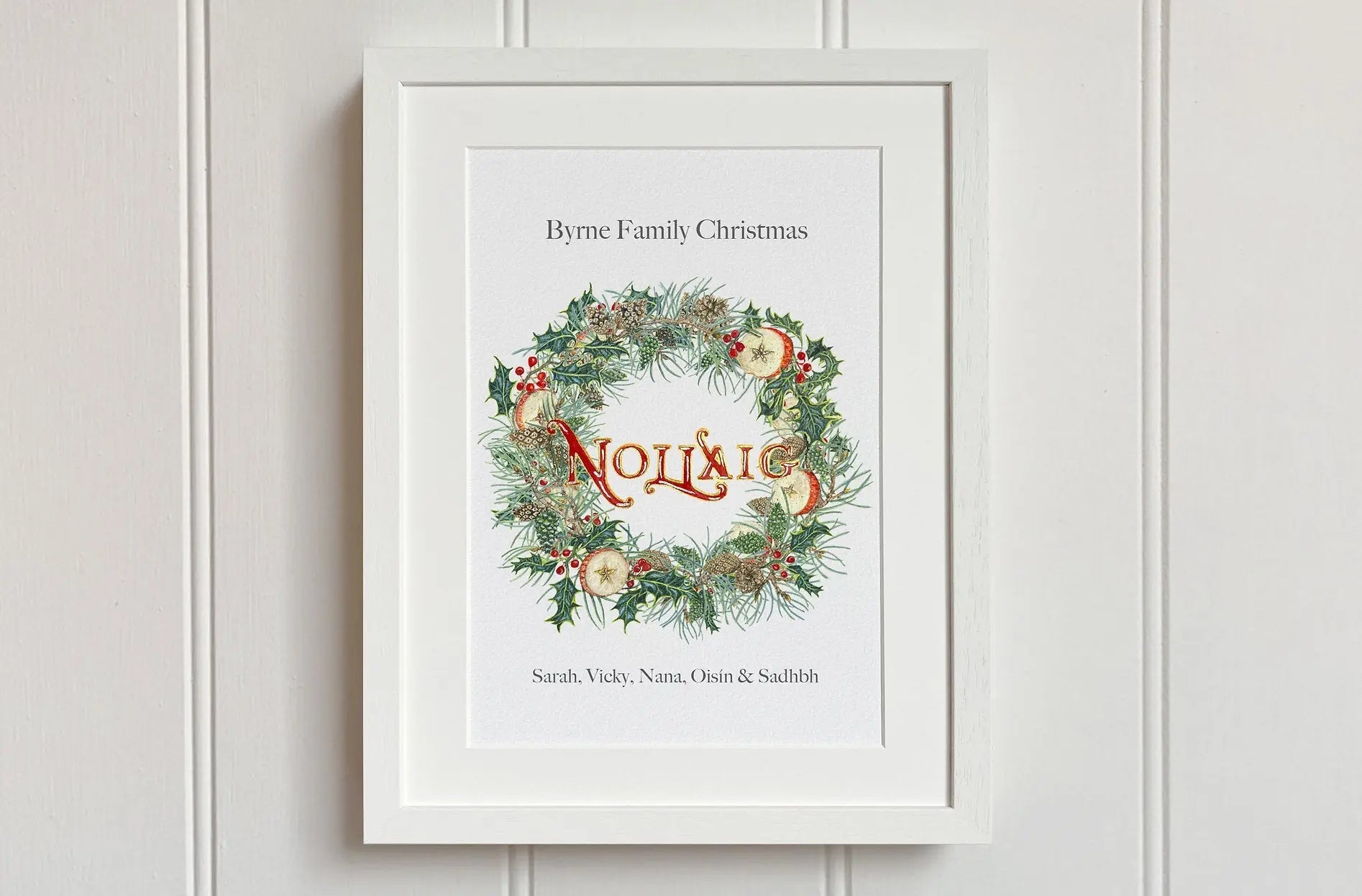 Nollaig Irish Winter Wreath - fiadhandfinn