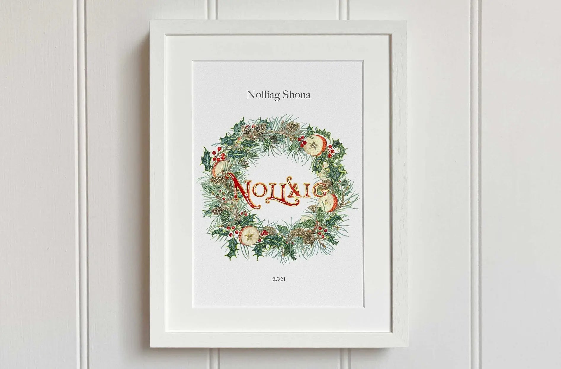 Nollaig Irish Winter Wreath - fiadhandfinn