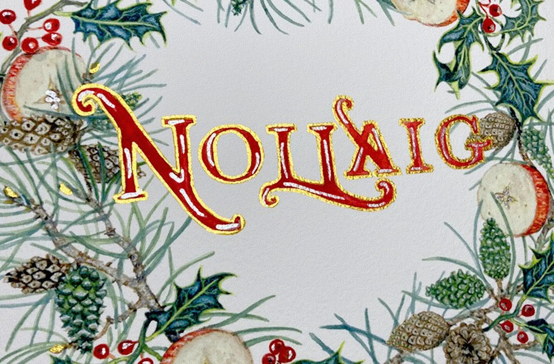 Nollaig Irish Winter Wreath - fiadhandfinn