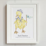 Sailor Duckling Print - fiadhandfinn