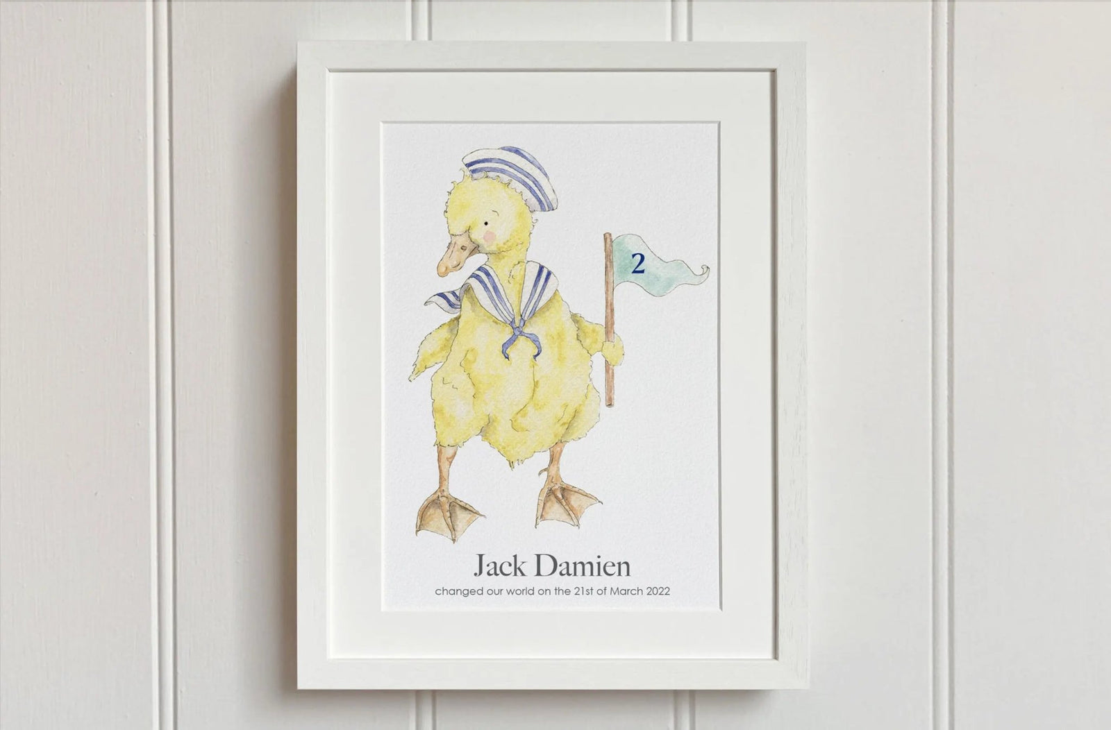 Sailor Duckling Print - fiadhandfinn
