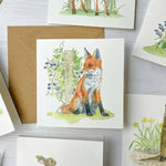 Set of 6 Irish Wildlife Greeting Cards (100% Recycled Card) - fiadhandfinn