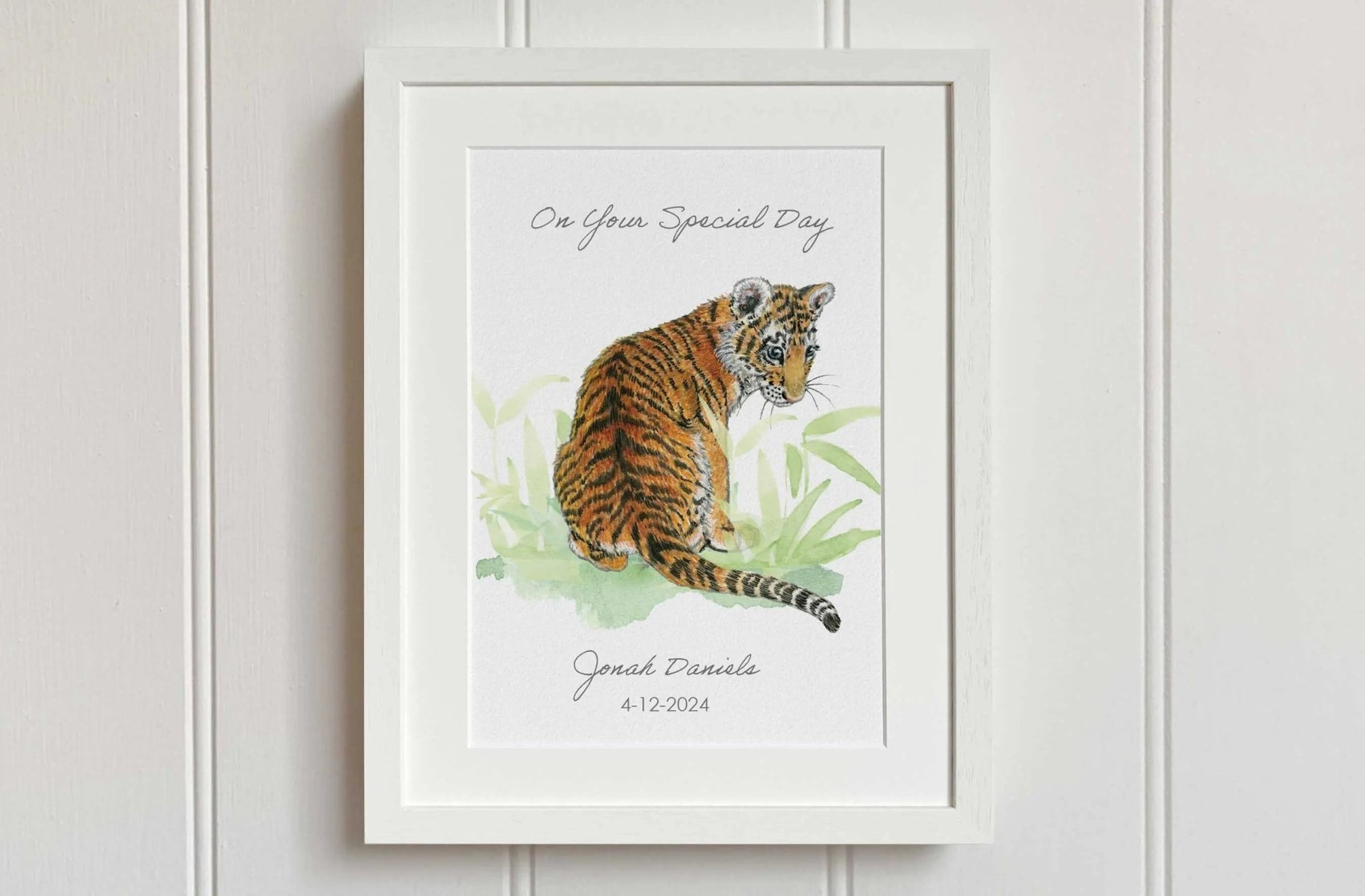 Tiger Nursery Art Print - fiadhandfinn