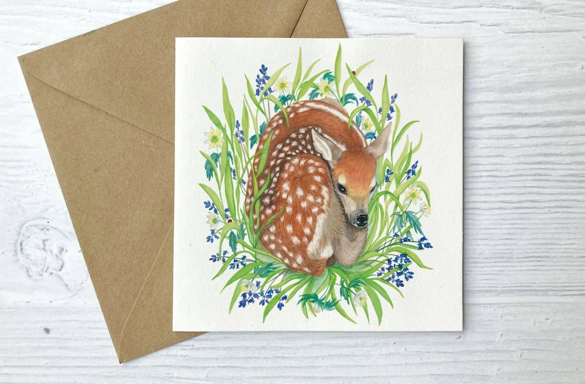 Welcome Baby Greeting Card (add to order) 7 Designs - fiadhandfinn