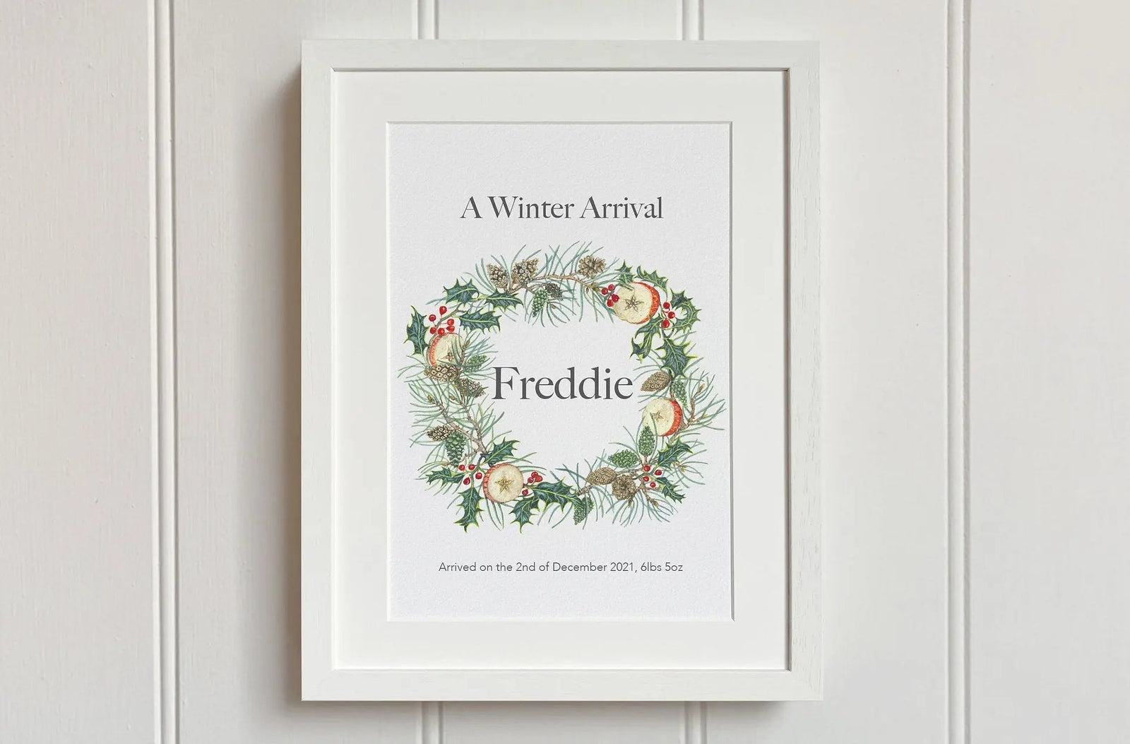 Winter Arrival Irish Wreath - fiadhandfinn