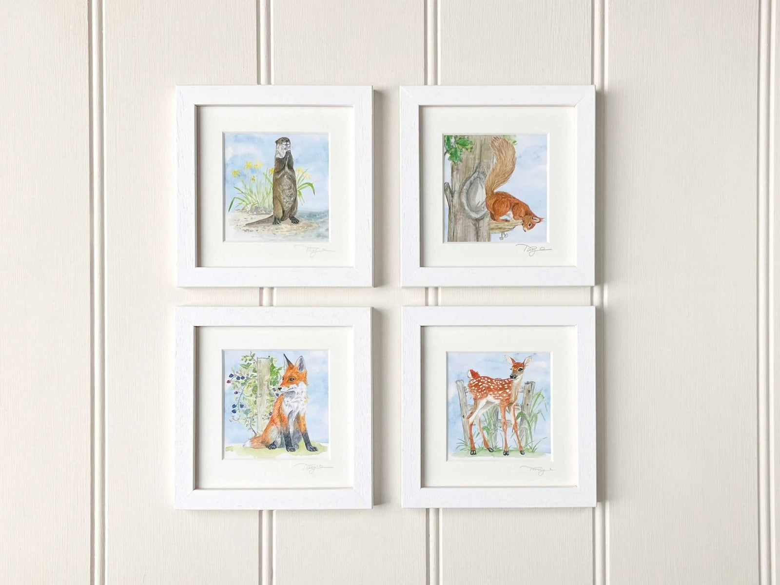 Woodland Animal Miniature Frame - fiadhandfinn